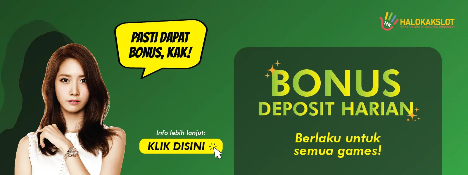 Bonus deposit harian